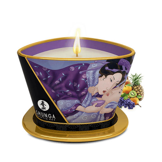【新品来袭】加拿大SHUNGA春画 低温按摩香熏蜡烛前戏调情情趣油170ml 商品图1