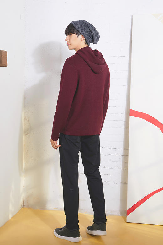 callisto羊毛混纺连帽毛衣 FPKNW091Y 商品图4