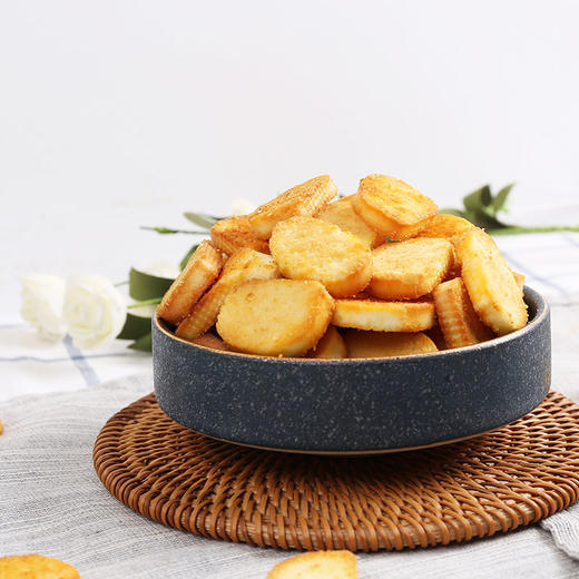 零食铺子御食园京味馍样儿馍丁208g袋火鸡味鸡蛋原味牛肉味孜然味