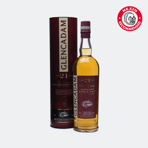格兰卡登glencadam21年单一麦芽苏格兰威士忌