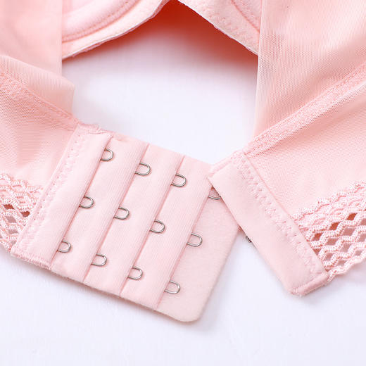 雅黛丽内衣女士蕾丝杯面软钢圈定型薄杯全罩杯大胸显小文胸胸罩DYW0616 商品图4