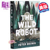 【中商原版】荒岛机器人1 英文原版 The Wild Robot 凯迪克奖插画师作品 Peter Brown 商品缩略图0