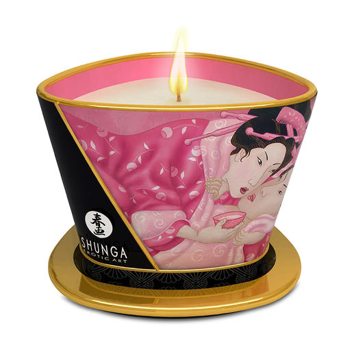 【新品来袭】加拿大SHUNGA春画 低温按摩香熏蜡烛前戏调情情趣油170ml 商品图5