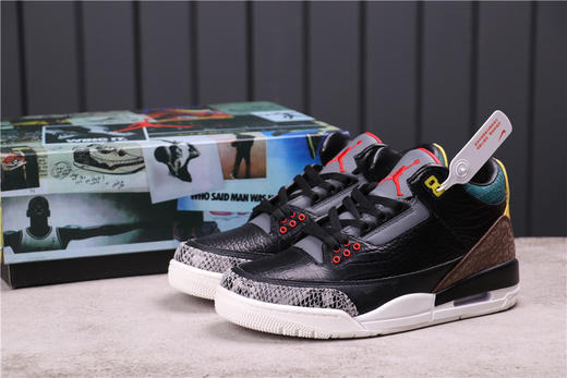 乔丹/Air Jordan aj3 AJ3 乔丹3代 乔3 乔丹3 篮球鞋 男女鞋Fragment Design x Air Jordan 3 商品图0