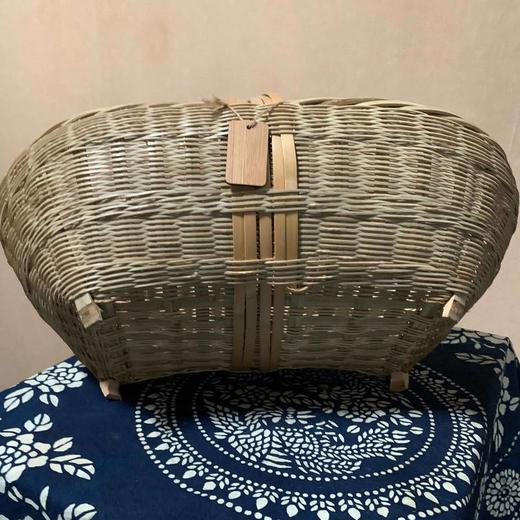 五峰印象手工竹艺手提桥篮 商品图2