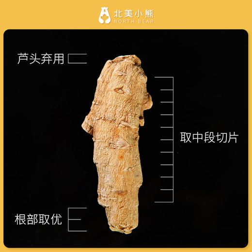 加拿大进口6年西洋参参片200克装切片 1.6cm / 1.4cm大片 #宁波仓 商品图4