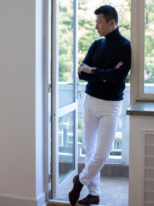 Cruciani 羊绒高领毛衣 黑色 商品图13