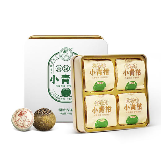 澜沧古茶2020年茶妈妈陈皮普洱小青柑新会柑普茶桔普桔子茶青桔40g 商品图3