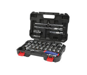 w003064万克宝32件套12.5mm系列套筒组套