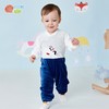 贝贝怡婴幼儿男童保暖洋气连身衣哈衣爬服连体衣 商品缩略图1