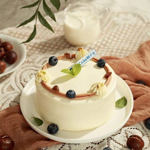 栗子蛋糕应季而归-手作板栗泥，口感细腻软糯，散发着浓浓的板栗香~ 商品图0