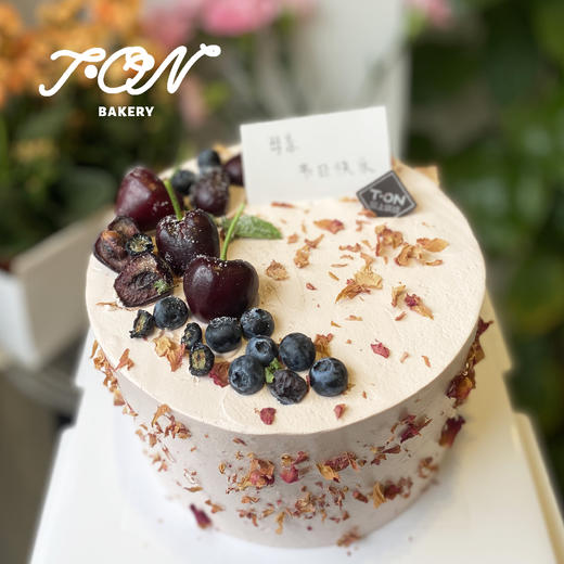 送妈妈款~玫瑰蛋糕~【采用新西兰进口安佳淡奶油】 商品图0