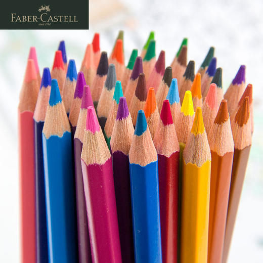 德国辉柏嘉 红系列 鹦鹉铁盒水溶性彩色铅笔 24/36/48/60/72色 商品图1