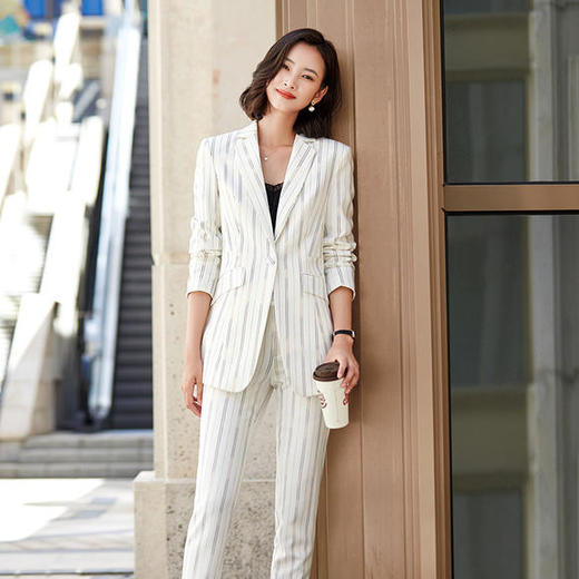 XZ-NJY1901秋季新款韩版时尚职业西装套装 商品图1