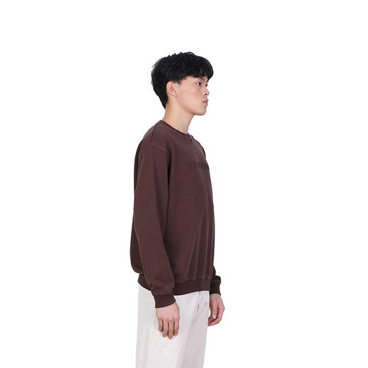 NINEWAY九平道 012W21 纯棉不带帽圆领卫衣 商品图1