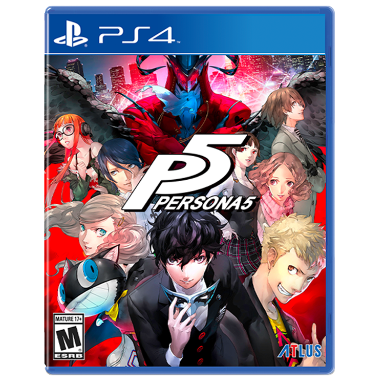 二手PS4游戏 女神异闻录5 中文版 P5