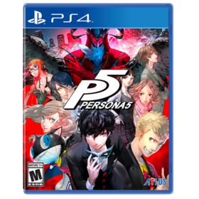 二手PS4游戏 女神异闻录5 中文版 P5