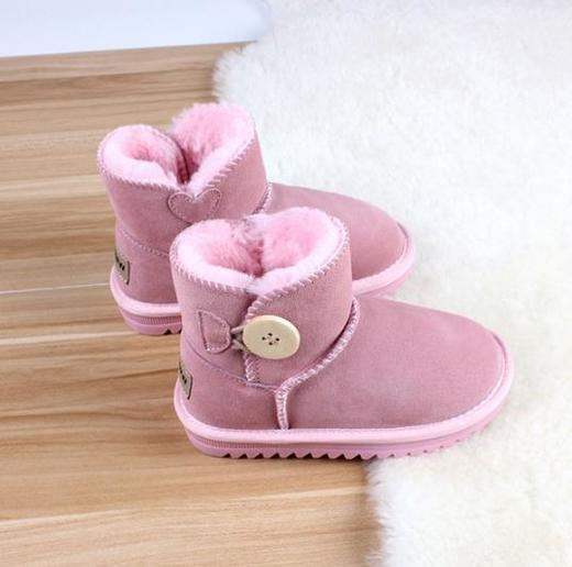 【童鞋】*儿童雪地鞋防滑牛筋底童鞋大童牛皮透气宝宝鞋 商品图2