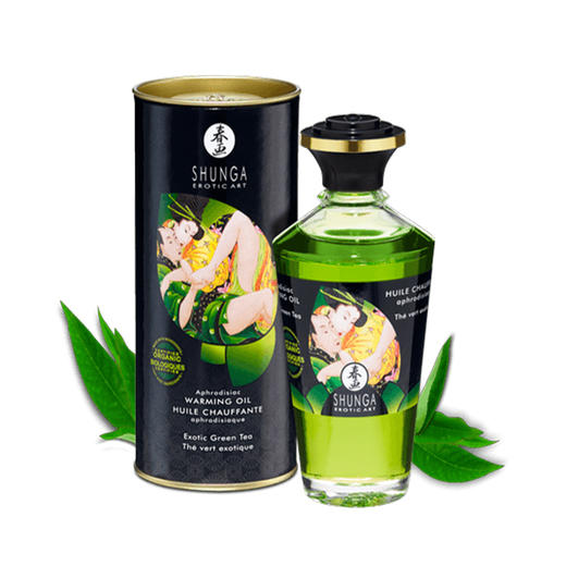 【经典爆品！！】加拿大SHUNGA春画 热感按摩油亲密之吻全身体润滑推油spa 成人 男用女用成人情趣用品100ml 商品图8