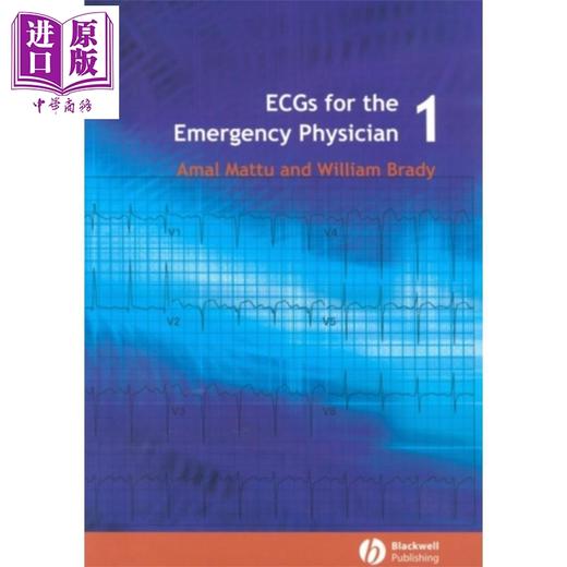 急诊医生心电图手册2 Ecgs For The Emergency Physician 1 英文原版 Amal Mattu Wiley 商品图0