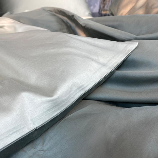 京彩纯棉素色拼色四件套 商品图7