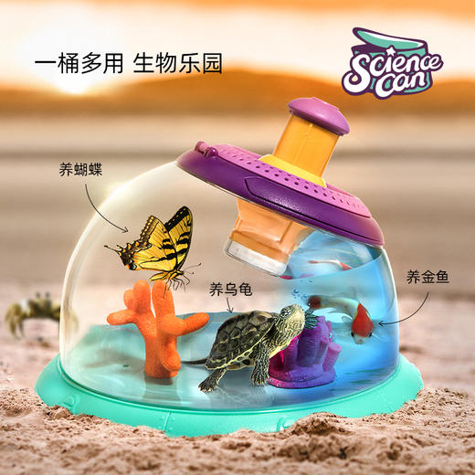 【科学罐头Steam】多功能动物观察桶/120480 商品图1