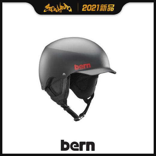 2021 BERN Team Baker Asian HH Matte Black 哑光黑 XL 商品图0