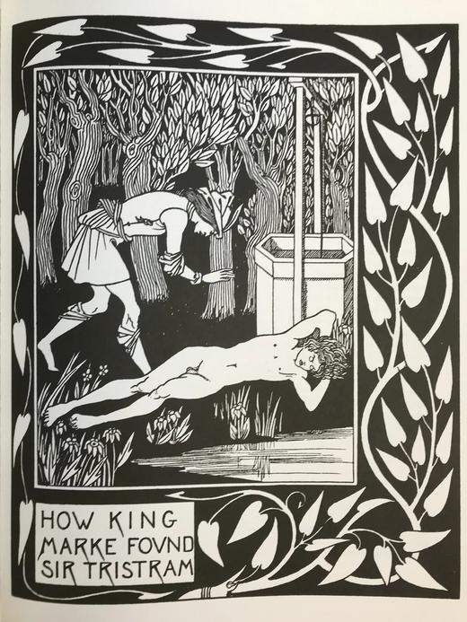 比亚兹莱经典插图 马洛礼《亚瑟王之死》(1992) 精装大16开带书匣