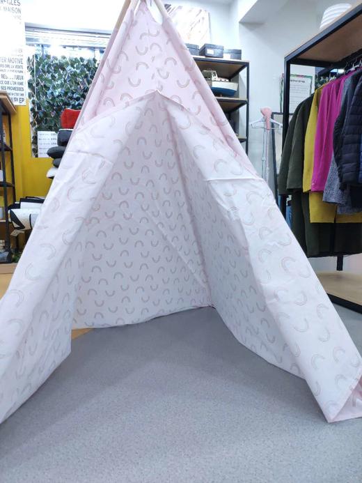 印第安帐篷儿童帐篷简易搭建