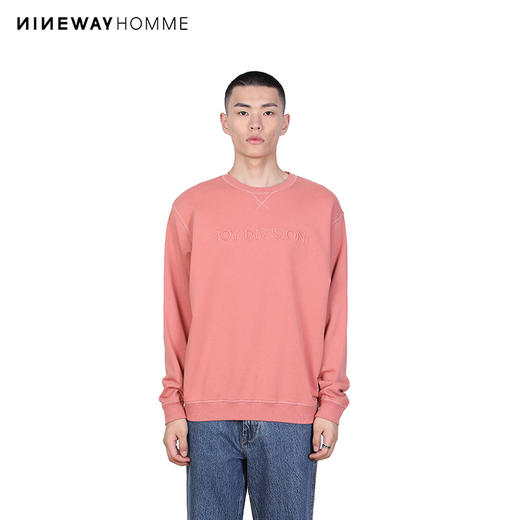 NINEWAY九平道 012W21 纯棉不带帽圆领卫衣 商品图0