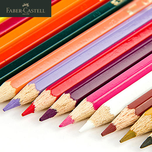 德国辉柏嘉 红系列 骑士纸盒经典油性彩色铅笔 12/24/36/48/60/100色 商品图4