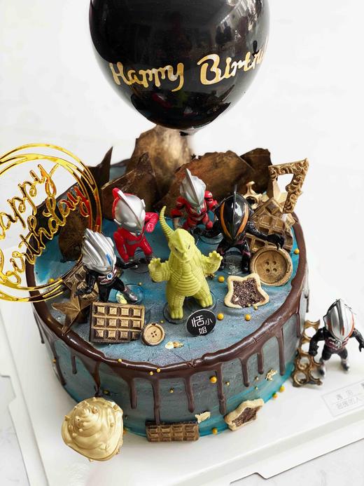 （4）奥特曼主题打怪兽，根据蛋糕大小不同，怪兽款式数量随机搭配 商品图2