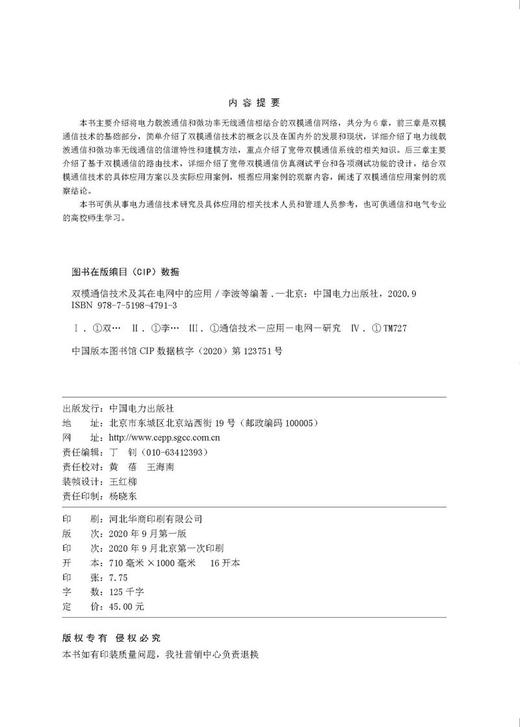 双模通信技术及其在电网中的应用 商品图2
