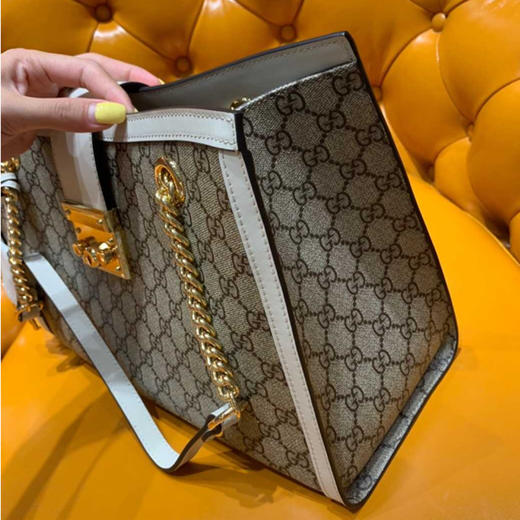 【二】GUCCI 古驰 Padlock系列GG中号肩背包 混色 479197 KHNKG 9761 商品图2