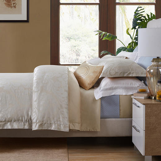 意大利进口埃及长绒棉四件套 洛里 商品图2