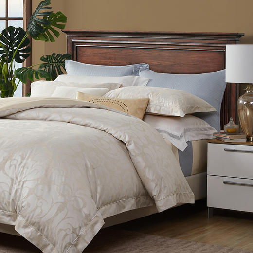 意大利进口埃及长绒棉四件套 洛里 商品图1