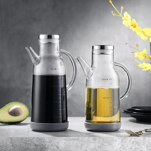 德国戴德高硼硅玻璃防漏家用厨房大容量油醋壶550ml/750ml 商品图4