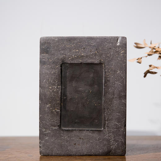 民国 瑞兽云纹长方形歙砚 商品图4