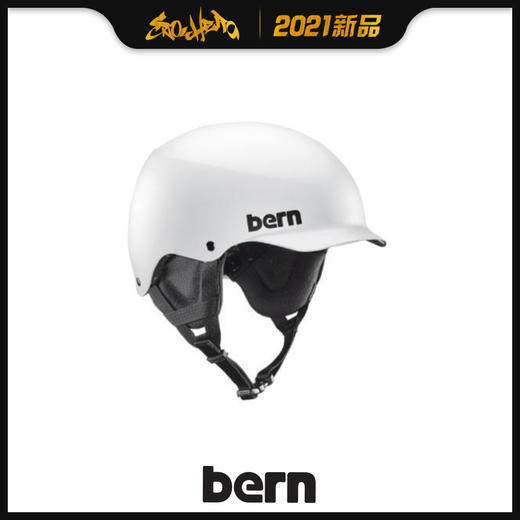 2021 BERN Team Baker Asian Fit HH Matte White 哑光白 L 商品图0