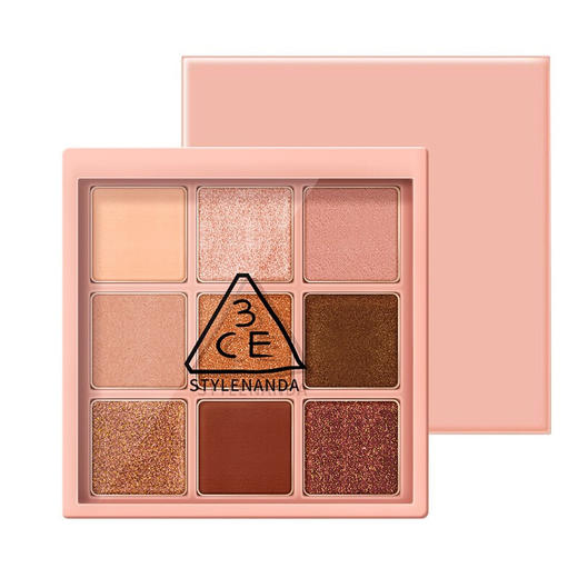 3ce 三熹玉 南瓜色九宫格眼影 #overtake #双十一特惠