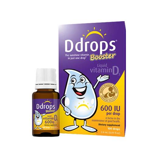 【保税】美国Baby DDrops3 维生素D3 促进宝宝钙吸收 骨骼大脑发育必备 宝宝长高高 商品图2