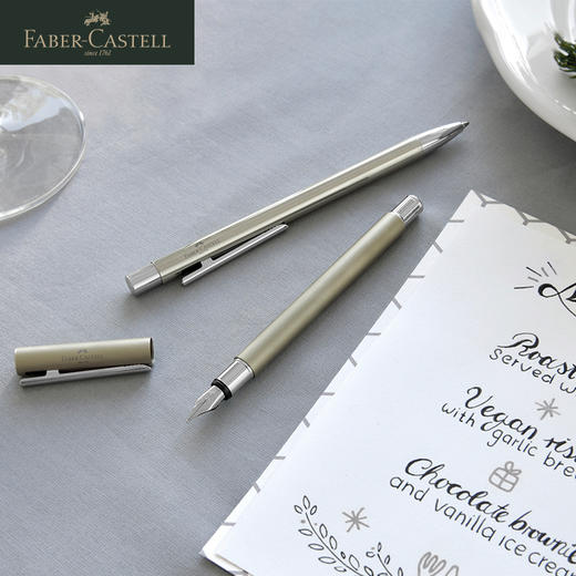 德国辉柏嘉 NeoSlim系列 镀铬金属钢笔 商品图0