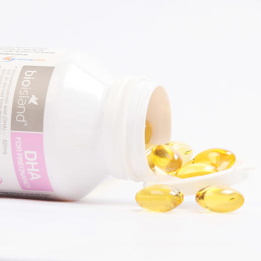 澳洲bioisland孕妇专用海藻油dha备孕孕期哺乳期60粒黄金 商品图2