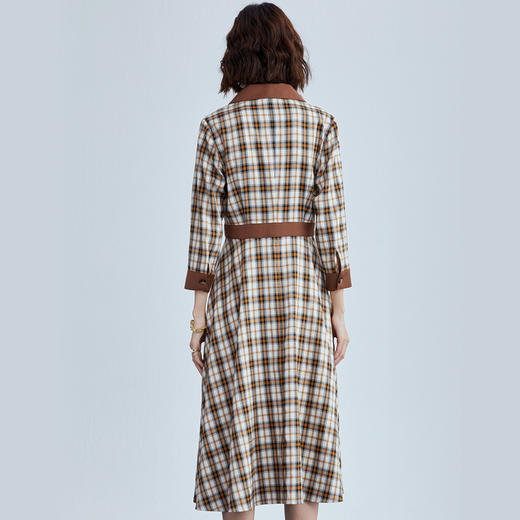 裁缝学苑AG97长袖连衣裙纸样秋冬服装纸样女装衣服衬衫裙打版裁剪 商品图3