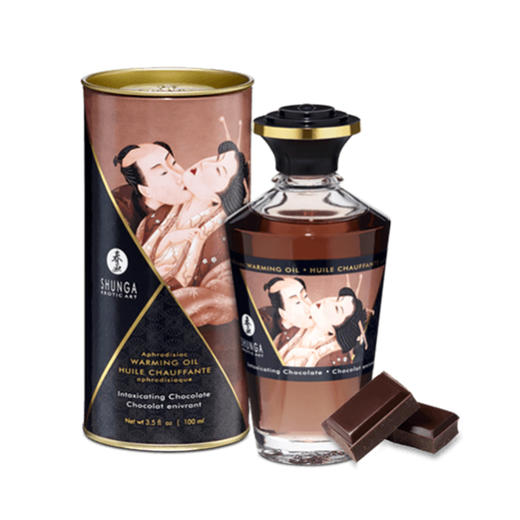 【经典爆品！！】加拿大SHUNGA春画 热感按摩油亲密之吻全身体润滑推油spa 成人 男用女用成人情趣用品100ml 商品图5