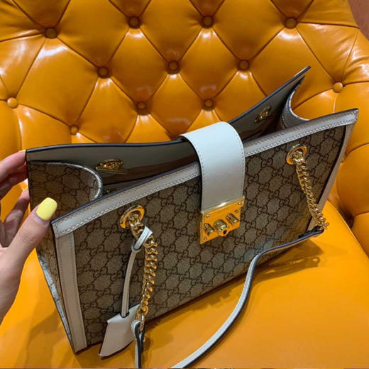 【二】GUCCI 古驰 Padlock系列GG中号肩背包 混色 479197 KHNKG 9761 商品图4
