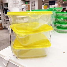 【积分商品】宜家普塔食品盒3件套