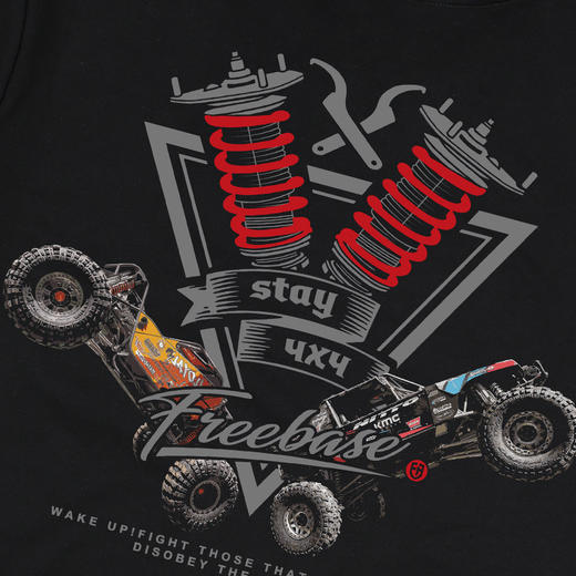 自由基地越野系列原创卫衣圆领套头毛圈外套秋冬休闲长袖上衣 NMT-1263 商品图2