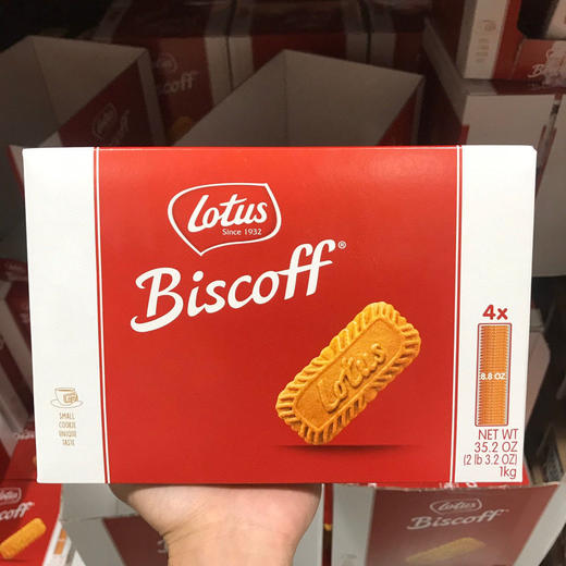 Lotus Biscoff欧式比利时焦糖咖啡曲奇饼干1kg 商品图0