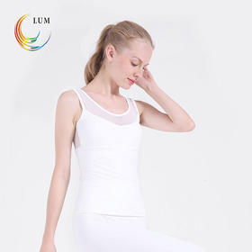 LUM29106露檬瑜伽裸感瑜伽背心双面磨毛面料（含胸垫）